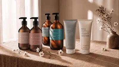 THEORIE products captured at golden hour